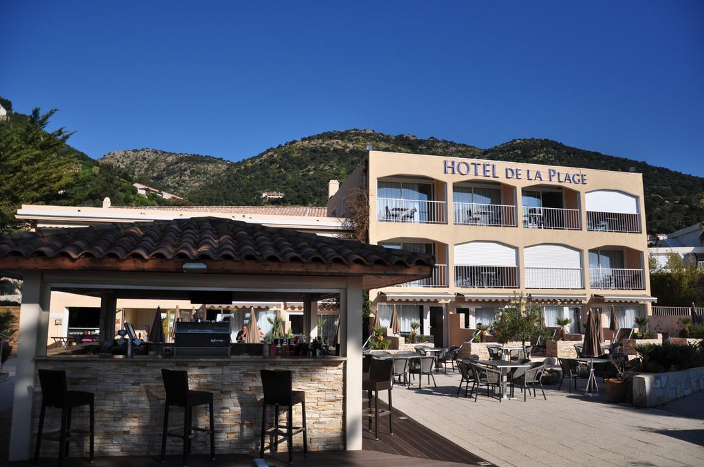 Hotel De La Plage Le Lavandou Bagian luar foto