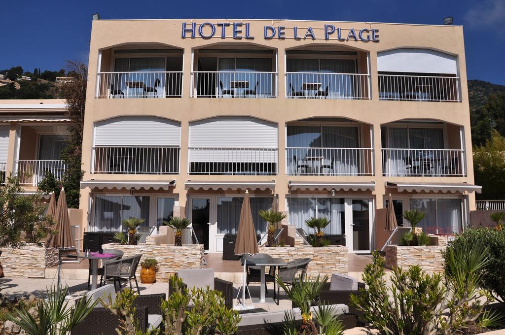 Hotel De La Plage Le Lavandou Bagian luar foto